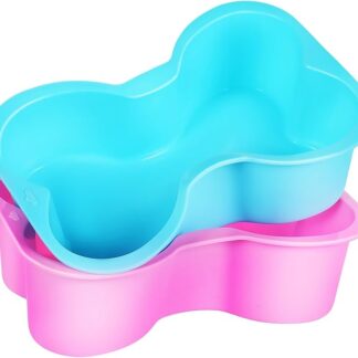 LIGIGWASH 2pezzi Stampo Per Torta Forma Di Osso Per Cani Stampo in Silicone Per Dessert Per Animali Domestici Per Torte Forma Di Osso Di Cane Per Torta in Silicone Per Biscotti Di Cani