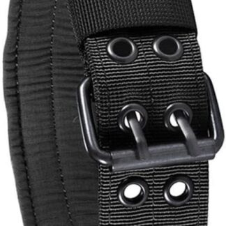 Toyvian Collare per Nylon Regolabile Fibbia Metallo per Media Collare Resistente e Versatile Nero Xl