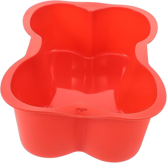 Per Dolci A Forma Di Ossa Teglia in Silicone Facili Da Usare Per Dolcetti Per Cani Antiaderenti Calore 1 Pezzo