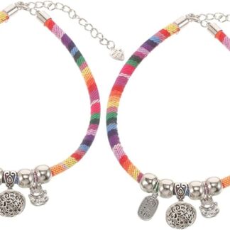 FONDOTIN 2 Pezzi Collare a Campana Gatto Plaid Piccolo Carino Campane Animale Domestico Per Arredamento Squisito Collare Da Cucciolo Colletto Di Gattino Ferro Da Stiro