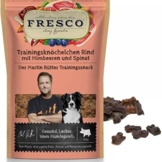 Martin Rütter - Cavigliera da allenamento con lamponi e spinaci, sani e naturali, senza cereali, senza additivi artificiali, Made in Germany