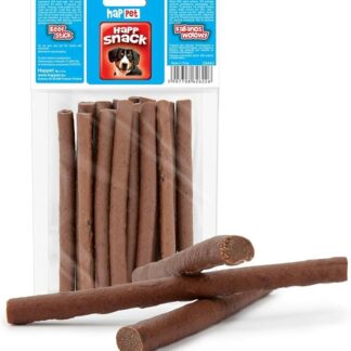 HAPPET Cabanos - Dolcetto di manzo 100 g - Massaggiagengive naturale, snack sano e facilmente digeribile, ricco di proteine e a basso contenuto di grassi, favorisce l'igiene orale