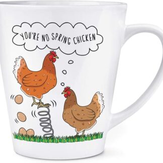 You're NESSUN molla pollo 12oz latte tazza