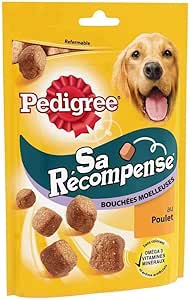 PEDIGREE Sa Récompense Bouchées Moelleuses au poulet - Pour chien - 130 g