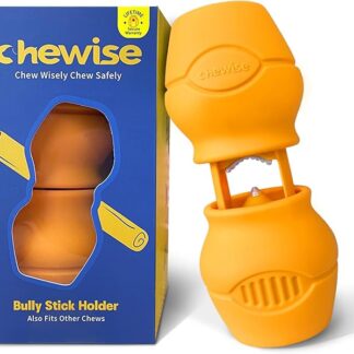Chewise Supporto per Bastoncini da Masticare per Cani, versione migliorata, resistente e sicuro, dispositivo BPA-free per prevenire il soffocamento, compatibile con vari bastoncini e taglie di cani