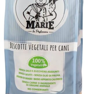 Biscotti Marie per Cani Animaletti Mix al Cocco, 400g, Naturali e Vegetali, Senza Conservanti