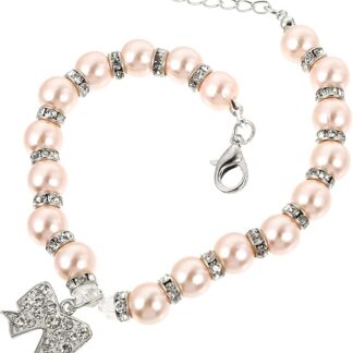 UKCOCO Collare Perle Per Collare Per Animali Domestici Perle Per Accessori Per Animali Domestici Adatto Per Tutte