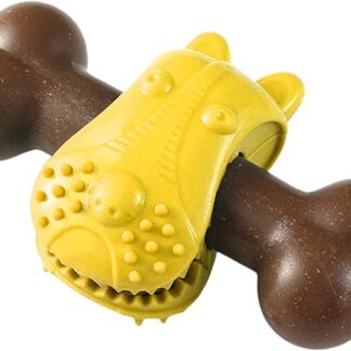 Toying Per Cani Interattivi - Giocattoli Da Masticare Per Masticazioni Aggressive | Pulizia Orale Bone Chewer | Alimentatore Reiedibile Per Cani Interattivo Per Masticare La Dentizione Del Sollievo Da