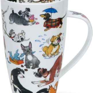 Dunoon Henley - Tazza a forma di cane in osso, 0,6 l