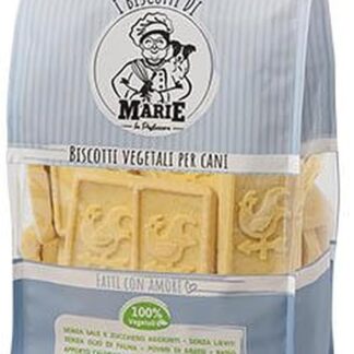 Biscotti vegetali per cani - Galletti al latte 400g