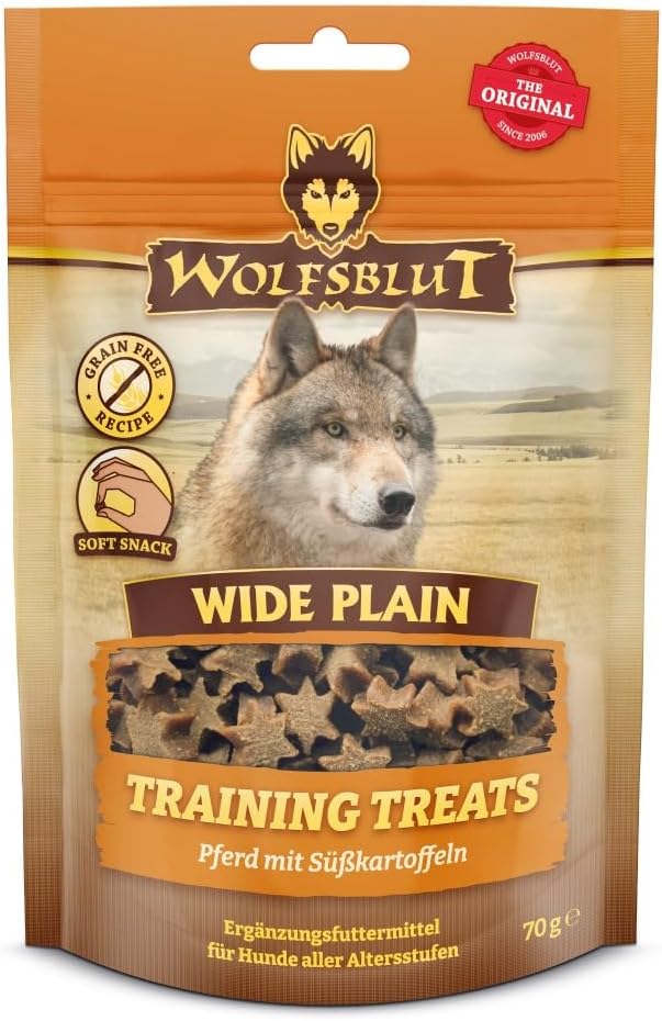 Wide Plain Training Treats - Horse with Sweet Potatoes 70 g