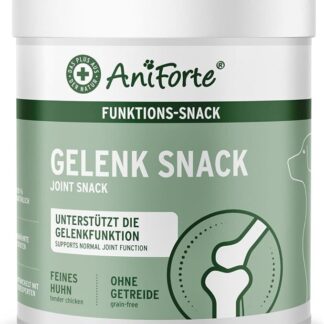 AniForte snack articolare per cani 300 g con cozze dalle labbra verdi per le articolazioni, ad alto contenuto di carne di pollo, snack funzionale al posto delle compresse per le articolazioni