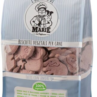 Biscotti Vegetali per Cani, ai frutti di Bosco 1kg, 100% Naturali, Senza Sale e Conservanti