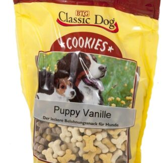 Classic Dog Snack Cookies Puppy Vanille 500g