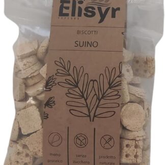 Biscotti Monoproteici di Suino - Snack e premietti naturali per cani - 400g