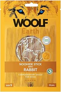 Woolf Earth Sticks with Rabbit S 90gr (10uds)