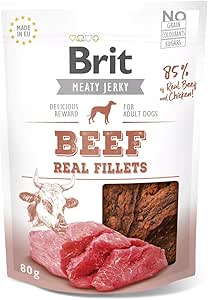 Snack per Cani VAFO PRAHA s.r.o. Bret Dog 200 g Snack Jerky Beef Filets / 8