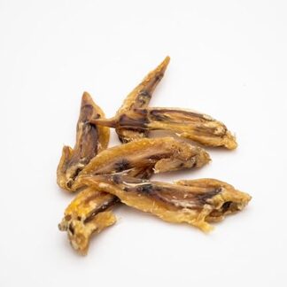 SAM SNACK ali di pollo essiccate per cani 100% naturali ADATTO ANCHE CUCCIOLI dieta barf (250 GR)