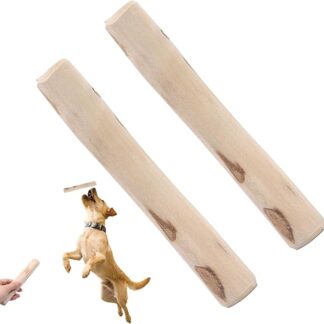 Generico Bastone In Legno Di Caffè Per Cani - Doppio Bastoncino Masticativo In Legno Naturale - Masticazione Naturale, Giochi Antinoia Per Cuccioli, Igiene Dentale, Antistress Per Tutte Le Razze