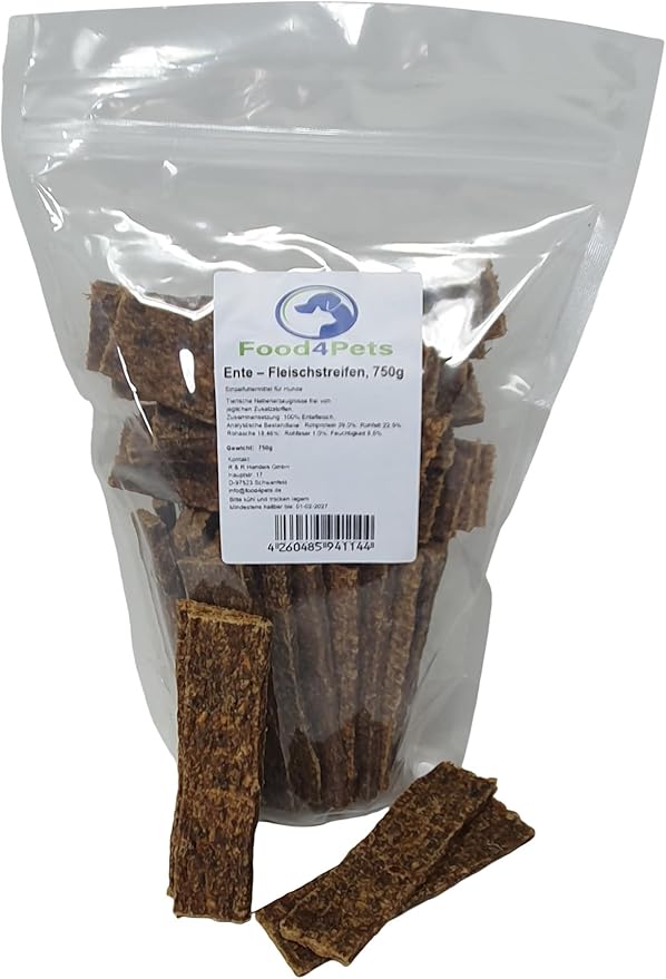 Anatra striscia di carne, 750 g