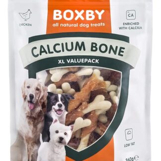 BOXBY OSSI CON CALCIO PER CANI 360GR