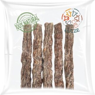 Lucze, Rotoli da Masticare per Cani, 30 pezzi, 12 cm, Bastoncini da masticare per Polli, 100% Natural, Bastoncini da Masticare, Snack per Cani senza Cereali