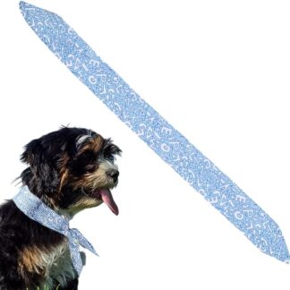 Bandana Rinfrescante Istantanea Per Cani | Fascia Collo Freddo Regolabile per Cane,Anticaldo per Collo Animale Domestico Ideale per Trekking in Montagna, Passeggiate e Campeggio