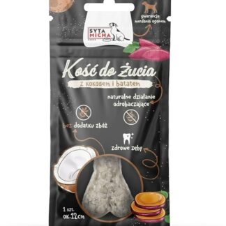 SYTA MICHA Osso da masticare per cani con cocco e patata dolce 12 cm