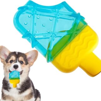 Giocattoli per la Dentizione Congelabili per Cuccioli | Giocattolo Porta Biscotti Per Cani,Alimentatore Rinfrescante Commestibile A Forma Di Per Interno Esterno