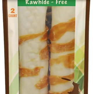 Scott Pet Maiale Chomps DT904V 2CT 8 Premium rotolo estensibile con pollo vero, marrone