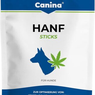 Canina Pharma - Bastoncini di canapa per snack sani, 500 g, neutri
