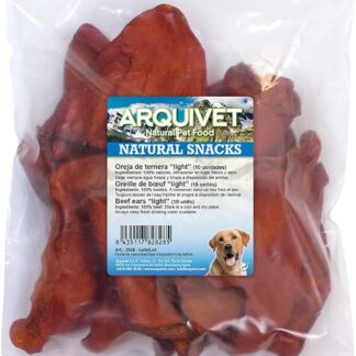 Arquivet Orecchio di Vitello Light (Sacchetto pz Manzo, Confezione, 10 Unidad (Paquete de 1)