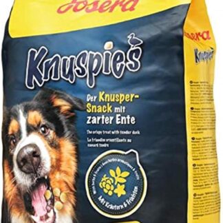 JOSERA Croccini con anatra. gustosi dolcetti per cani con basso contenuto di grassi. confezione da 1 (1 x 900 g)