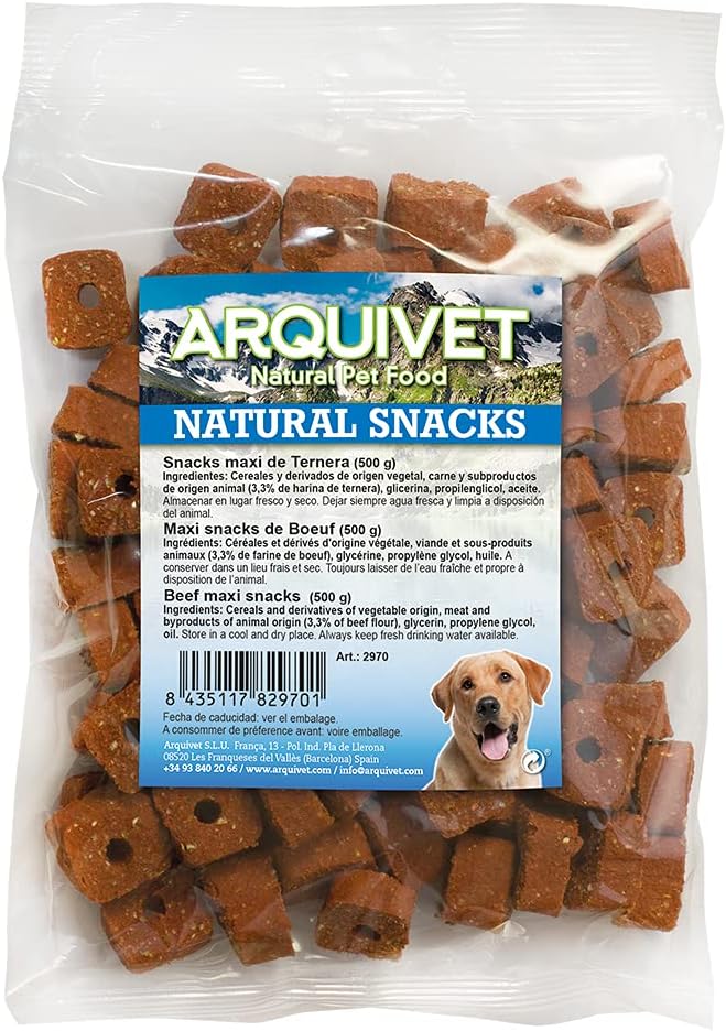 Arquivet Snacks per cane maxi di vitello 500 g