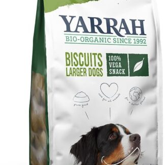 Yarrah Dog Food Organic Vegetarian Biscuits 500 g