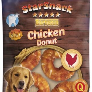 Nobby STARSNACK Barbecue Chicken Donut ca. 5,0 cm, 5 pezzi (1 x 110 g)