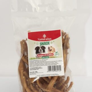 Snack per cani Naturali Masticativi naturali Mix di Carni da 250g per Cani di Taglia Media e Grande dai 10 kg in Su Made in Italy