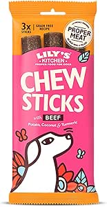 Lily's Kitchen Chew Sticks with Beef-120 GR 3 pz
