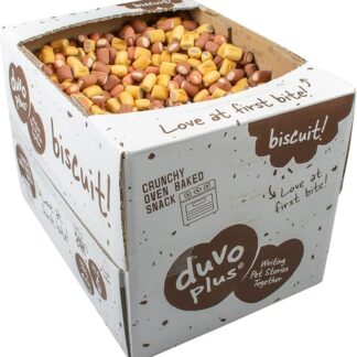 duvoplus, Biscotto! Mini Ossa di midollo Mix 10 kg, deliziosi Biscotti al Forno Tubi croccanti, con Un riempimento Gustoso, Ideale Come spuntino o ricompensa per i Cani