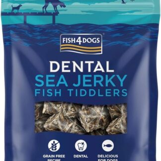 Fish4Dogs Sea Jerky Tiddlers (Pelle essiccata) 115gr