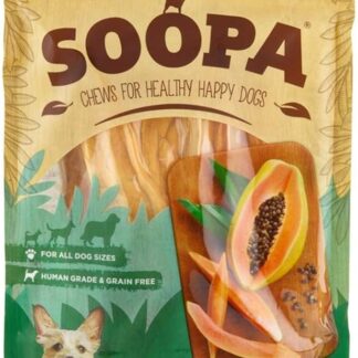 Soopa Papaya Chews Dog Treat, 85 g