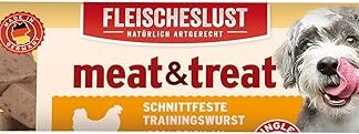 Fleischeslust Meat & Treat pollame salsiccia (1 x 80 grammi)