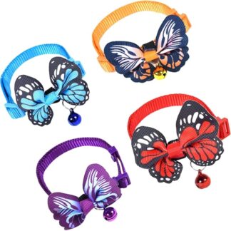 Toyvian 4Pezzi Collana Per Regolabile Design e Sicuro Accessorio Per Animali Domestici Adatta