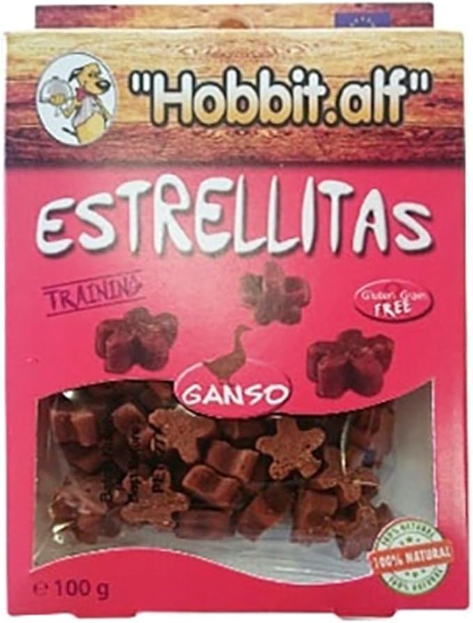 HOBBIT Premietti morbidi gf oca snack per cane 100g in formato sacchetto