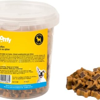 Boomy - Bastoncini per cani - Snack morbidi per cani in barattolo richiudibile, ideali per addestramento e ricompensa, 2 x 500 g