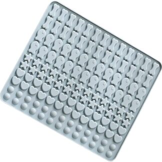 OFFSCH Stampo Per Gelatina Riutilizzabile in Silicone Stampo Per Dolcetti Per Cani Per Uso Domestico Teglia Da Forno Resistente Usura