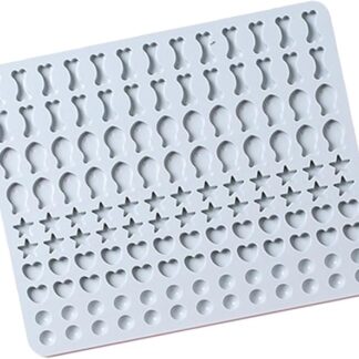 Alipis Stampo Silicone Per Biscotti Per Cani Cavità Facile Da Pulire Per Snack Fatti Casa