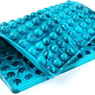 Collory Tappetino da forno per biscotti per cani grandi e semi-sfere, diametro 2 cm, in silicone, per teglia, tappetino per dieta, resistente al calore, per alimenti e senza Bpa