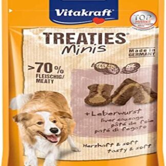 VITAKRAFT Snack per Cani Treaties Mini al Patè di Fegato 48 Gr