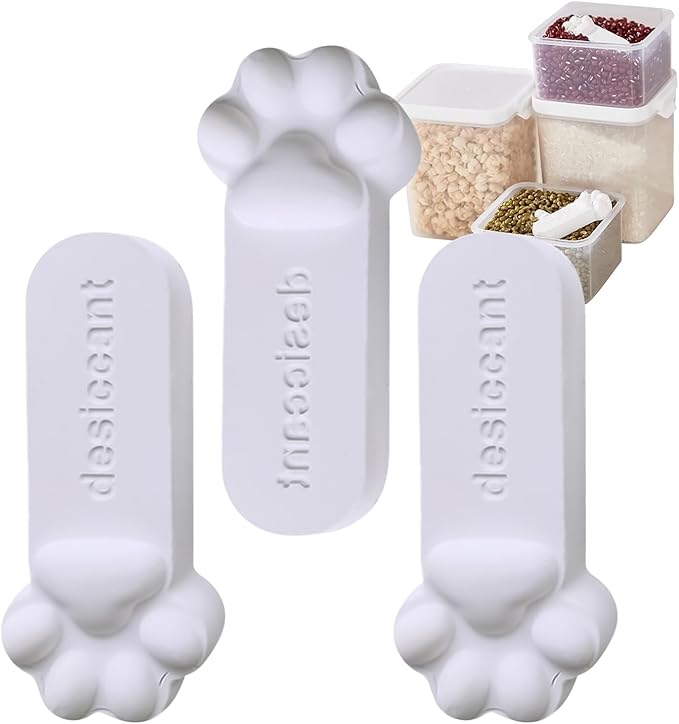 Bastoncini Asciuganti,Assorbitore di Umidità per Snack per Cani | 3Pz Bastoncini Diatomee per Cibo Animale per Interni, Camera da, Cucina, Soggiorno